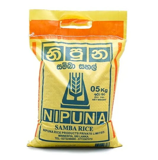 (1 Pack Per Order)Samba Rice 5Kg - Nipuna
