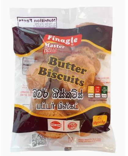 Butter Biscuits 80G - Finagle