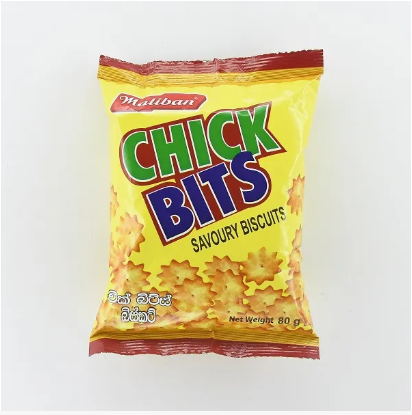 Chick Bits Savoury Biscuits 80G - Maliban
