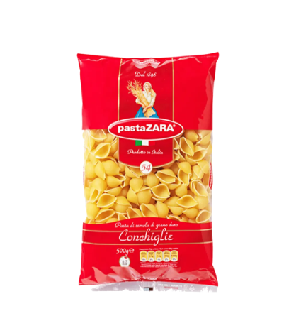 Conchiglie 054 500G - Pasta Zara