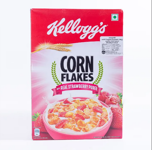Corn Flakes Real Strawberry 300G - Kellogg'S
