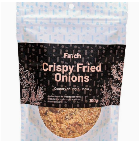 Crispy Fried Onions 100G - Finch