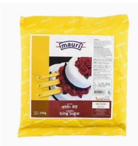 Icing Sugar 500G - Mauri Formaggi -