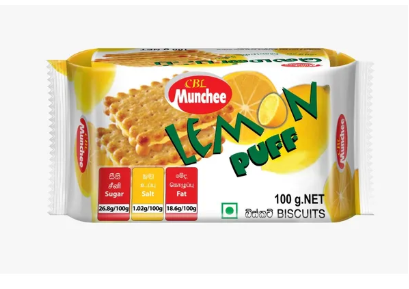 Lemon Puff 100G - Munchee