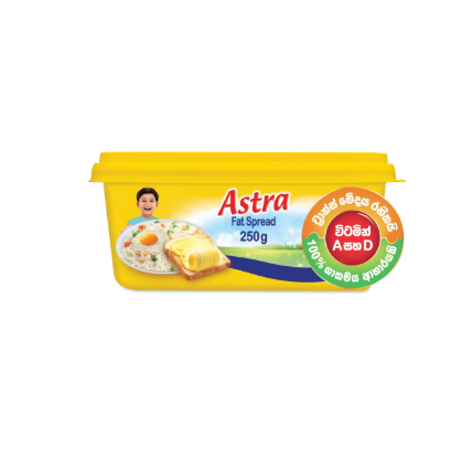 Margarine 250G Square Tub - Astra
