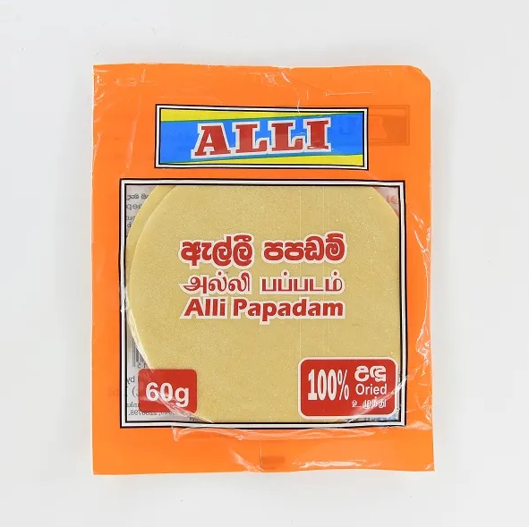 Papadam 60G - Alli