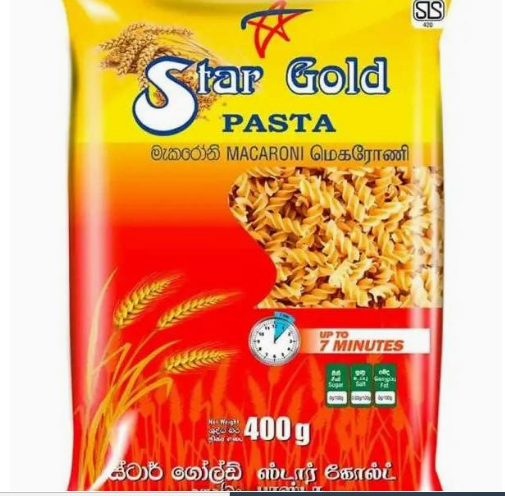 Pasta Spiral 400G - Star Gold