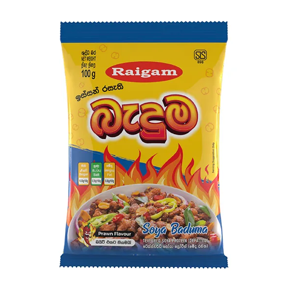 Soya Baduma Prawns 100G - Raigam