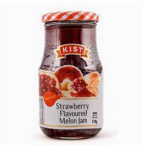 Strawberry Flavoured Melon Jam 510G - Kist