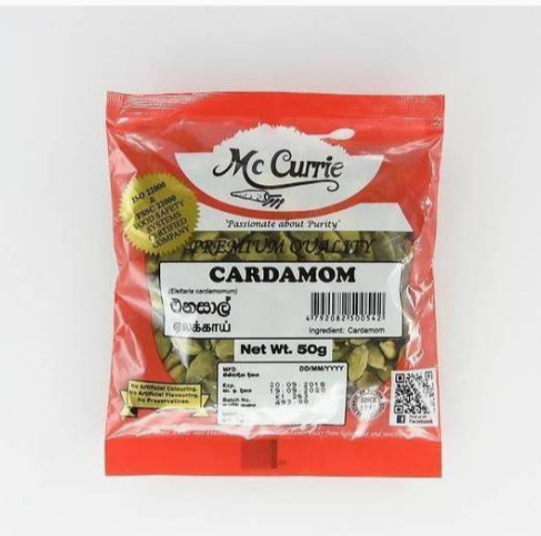 Whole Cardamom 25G - Mccurrie
