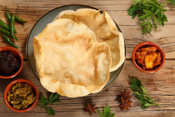 Traditional Papadam