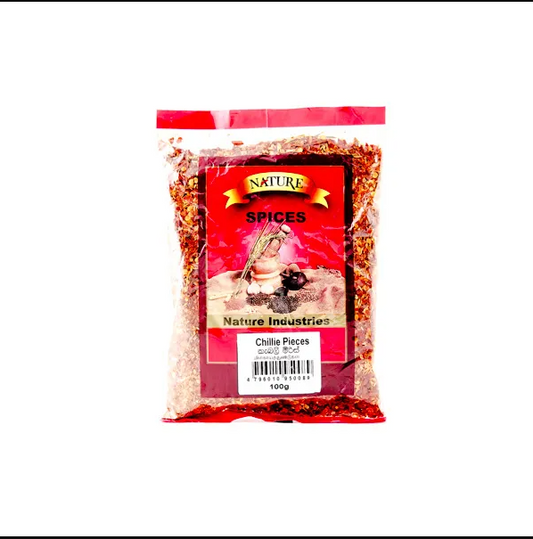 Chilli Pieces 100G - Nature Spices