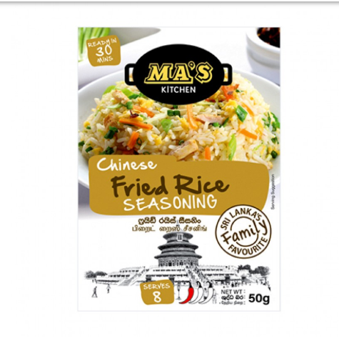 Chinese Fried Rice Seasoning 50G - MA's