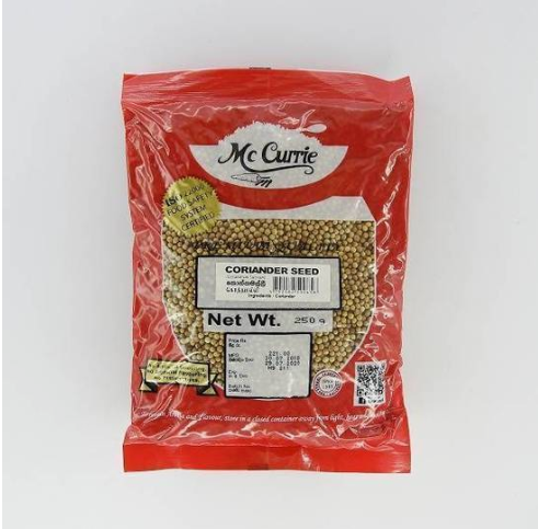 Coriander Seed 200G - Mccurrie