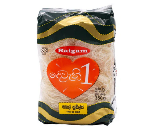 Deveni Batha (White Rice Noodles) 350G - Raigam