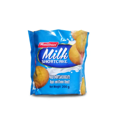 Milk Short Cake Biscuits 200G - Maliban