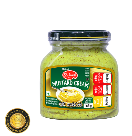 Mustard Cream 165G - Edinborough