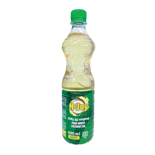 Pure Coconut Oil 650Ml - N-Joy