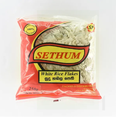 White Rice Flakes 100G - Sethum